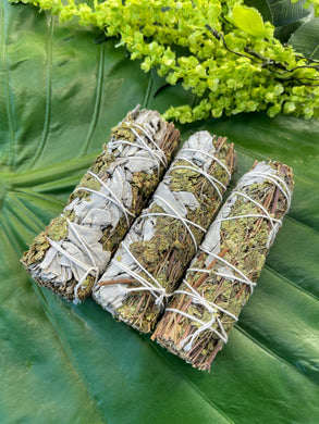 Oregano & White Sage Smudge Bundle