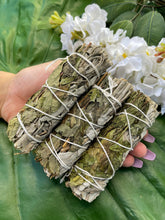 Load image into Gallery viewer, Peppermint &amp; White Sage Smudge Bundle