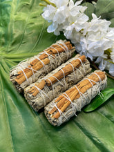 Load image into Gallery viewer, Cinnamon &amp; White Sage Smudge Bundle