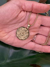 Load image into Gallery viewer, Aztec Hieroglyphs Gold Necklace