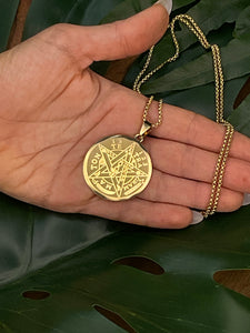 Tetragrammaton Gold Necklace