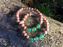 Load image into Gallery viewer, 4th (Heart) Chakra Sandalwood Bracelet