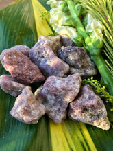 Load image into Gallery viewer, Raw LEPIDOLITE Crystals  - Crystal Geode - Rough Lepidolite Purple Gemstone for Healing, Reiki, Sixth Chakra, Yoga, Meditation,