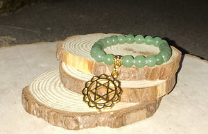 4th (Heart) Chakra Green Aventurine Bracelet
