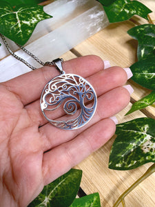 Tree of Life Silver Necklace #1