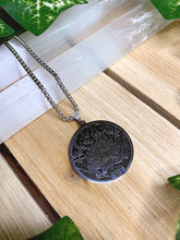 Load image into Gallery viewer, Lotus &amp; Moon Phases Necklace
