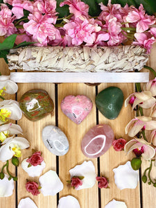 Feel The Love Crystal & Sage Gift Set