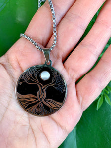Tree of Life Silver Necklace #3