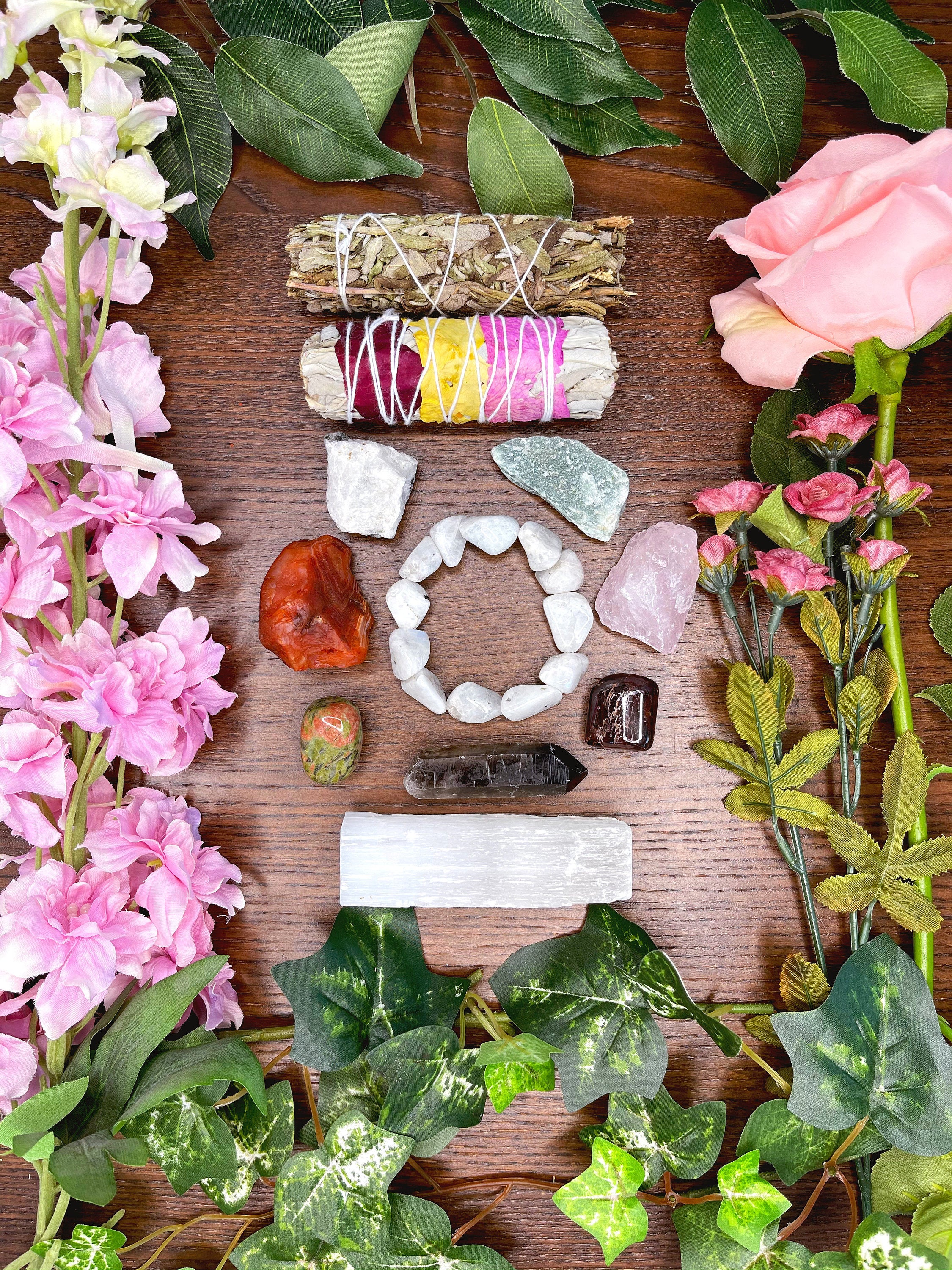 Pregnancy & Fertility Crystal Kit – Mayan Rose