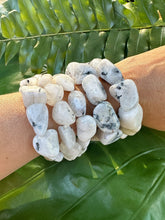 Load image into Gallery viewer, Rainbow Moonstone Crystal Stretch Bracelet