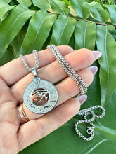 Load image into Gallery viewer, Eye of Ra Necklace, Eye of Horus Pendant, Silver Egyptian Eye Charm | Spiritual, Religious, Esoteric Egypt Jewelry by Mayan Rose