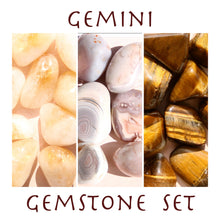 Load image into Gallery viewer, Gemini Tumbled Crystal Set