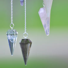 Load image into Gallery viewer, Rose Quartz Crystal Pendulum