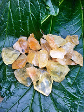 Load image into Gallery viewer, Raw Citrine Crystals - SMALL 3/4”-1” | Rough Citrine Crystal Healing, Reiki, Third Chakra, Solar Plexus, Spiritual, Wicca, Yellow Gemstones